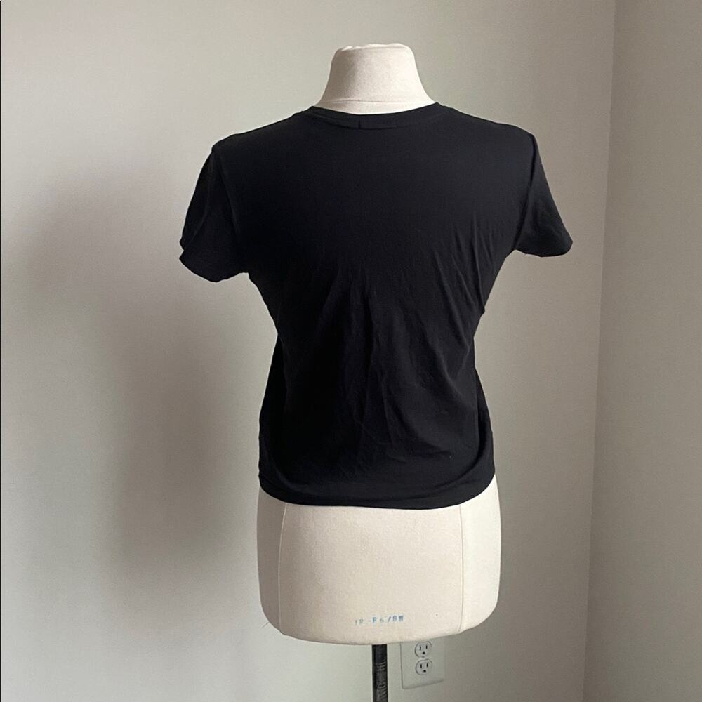 ATM T-Shirt Womens Sz Medium Black Classic Essentials - Picture 5 of 6